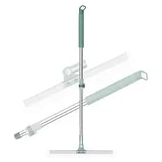 Super Rodo 2 em 1 vassoura magica, 78-150cm Escalável rodo de silicone mágico Cabo Longo Ajustável