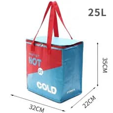 Bolsa Térmica 25L Impermeável para Camping e Praia