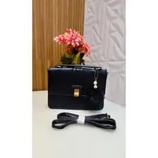 Bolsa Feminina 25 cm, Preta, Rosa e Verde, casual, presente feminino