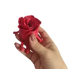 Rosa Flor Articulada Presente Dia dos Namorados Romântico Decoração Dia das Mães Surpresa Apaixonados Presente Criativo