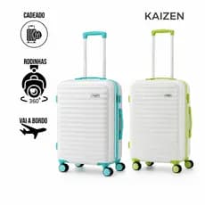 Mala de Viagem 10Kg com Rodinhas Giratória Anti-Furto Abs Bordo
