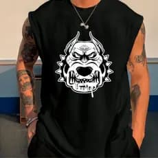 Regata Masculina Dog Bravo Lançamento Oversized Larga Moda Masculina