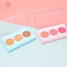 Paleta Trio Contorno e Blush PhálleBeauty Alta Pigmentação