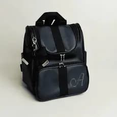 Mochila Maternidade Bordado Personalizada Preta Luxo Menino/Menina I Térmica e Impermável