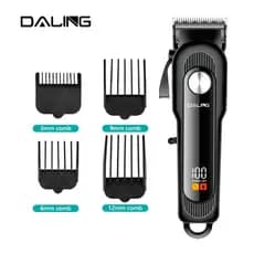 Máquina De Cortar Cabelo Aparador Profissional Sem Fio Daling DL-1583