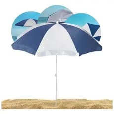 Guarda Sol Gigante 2,35m Uv Praia Piscina Respirável Verão