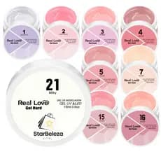 Gel Hard Para Modelagem Gel Uv/Led 15ml - Real Love