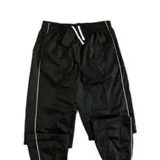 calça tactel feminina larga pluss size masculina reta preta academia