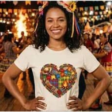 Camisa Feminina Estampada | O Look dos Sonhos para Festa Junina