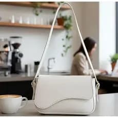 Bolsa Feminina Baguete de Ombro Alça Ajustavél