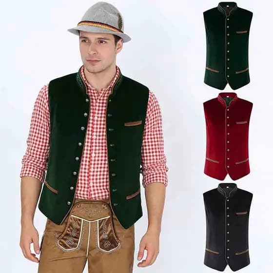 Colete Bávaro Oktoberfest Masculino Festival De Cerveja Alemã
