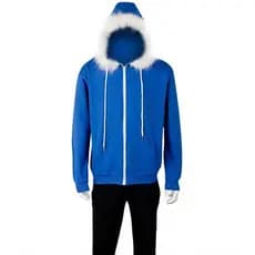 Undertale Sans Esqueletos Cosplay Azul Hoodies Casaco Halloween Traje Unisex Jaqueta