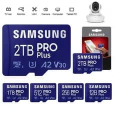 Cartão Micro SD De Alta Velocidade 128GB 256GB De Memória 512GB 1TB 2TB Class10 U3 TF