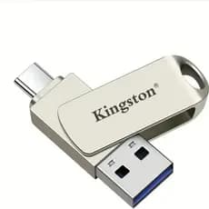 Pen Drive OTG De 2 Tb 2 Em 1 Tipo C Para Smartphone PC/Android/iPhone/Mac