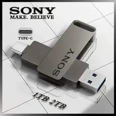 1TB/2TB/4TB/8TB/16TB USB 3.0 Pen Drive 2 Em 1 Duplo Tipo C Flash Driver Mental De Alta Velocidade U Disco De Memória Por