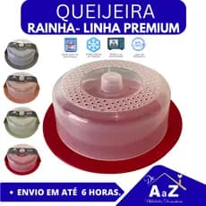 Queijeira Porta Queijo Com Tampa Café da Manhã Rainha Premium