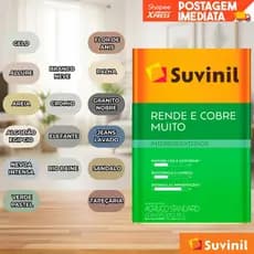 TINTA RENDE E COBRE MUITO SUVINIL 18L - VÁRIAS CORES
