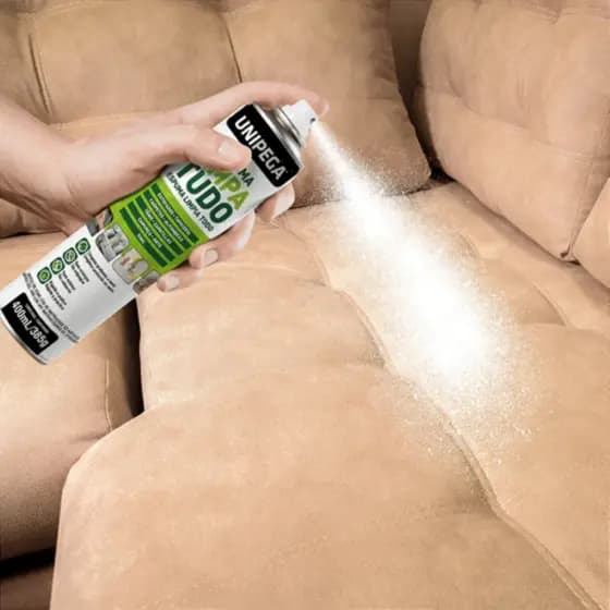 Espuma Mágica Limpa Tudo Tênis Sofa Paredes 400ml Unipega