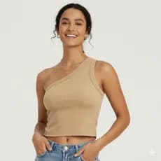 Blusa Feminina Elegante Mula Manca Assimétrica Casual Ombro Único Moda Qualidade Premium modelo exclusivo