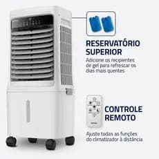 Climatizador Mondial Wind Turbo 25L  CL-25L Branco