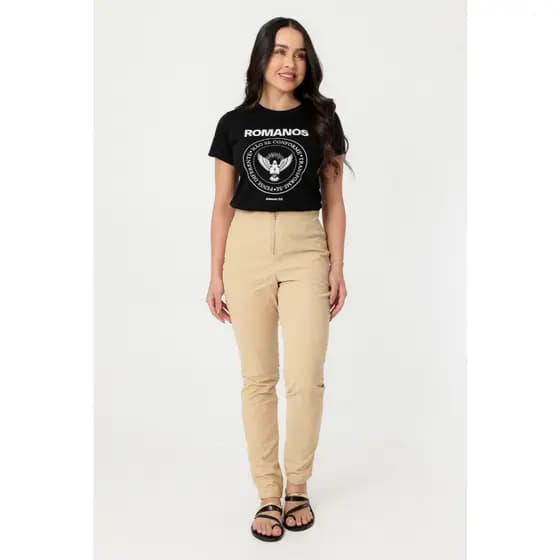 CAMISETA FEMININA ROMANOS CIRCULO PREMIUM