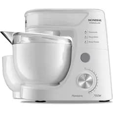 Batedeira Planetária, Mondial, Branco/Inox, 700W, 220V - BP-01P-W