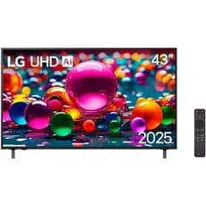 Smart TV LG 43" 4K UHD Profissional 43AU801 Processador α7 AI Ger8 Super Upscaling