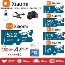 Cartão Micro SD 128GB/256GB/512GB/1TB A2 Class10 150MB/s Para Switch , Smartphone , Tablet