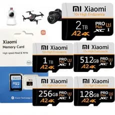 Cartão De Memória 32GB-2TB XIAOMI De 10 Níveis UHS-1 TF smartphone Câmera MP4