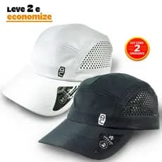 Kit 2 Bonés Five Panel Anth Co Original Aba Reta Streetwear Unissex iga