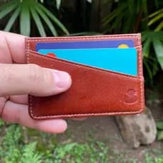 Porta Cartão Reforçado Masculino Para Homens Compacto Couro Legitimo com Estilo Versátil e Funcional