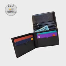 Carteira Couro Legítimo Slim Masculina Cnh Habilitação Cartão Dinheiro Coffee