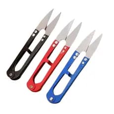 Tesoura de metal para arremate corte de linhas de costura pique tictac e acabamentos de artesanatos