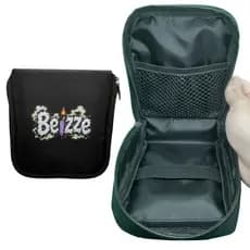Case Bag Bolsa Grande Beizze Porta Acessórios Com Divisórias Grande Organizadora Estampadas Multiuso