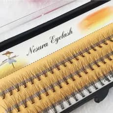 Cílios Tufos Sem Nó 0.07 Cilios postiços D Cílios 20D Nesura Eyelash S15