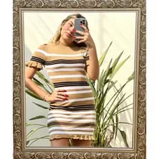 Vestido Modal Tricô Feminino Confortável Promoção !
