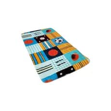 Tapete Infantil Carpete Estampado Anti Derrapante Pelinho Macio Quarto Oferta Ralâmapago !