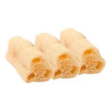 Kit 3 Esponjas Buchas Vegetal Natural Banho Esfoliação