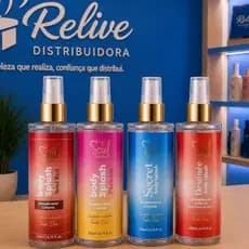 Kit 04 Body Splash SOUL TRADICIONAL FEMININO 200ml Perfume Colonia Desodorante Corporal Alta Fixação