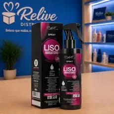 Spray Finalizador BELKIT Liso Obrigatório 200ml Proteção térmica Reconstrução Finalizador Tratamento