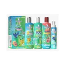 KIT INFANTIL CABELO E CORPO KIDS BIO INSTINTO SHAMPOO CONDICIONADOR SABONETE COLONIA