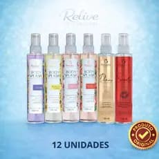 KIT 12 Body Splash BIO INSTINTO 130ml Perfume Colonia Desodorante Corporal Alta Fixação Dia e Noite