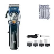 máquina de cortar cabelo profissional para homens lcd motor magnético