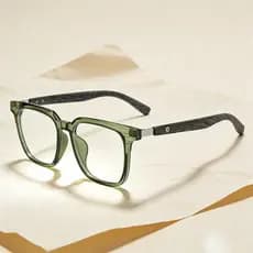 Moda Óculos Quadrados TR90 Quadro Filtro De Luz Azul Masculino Feminino Leve Retro Óptico