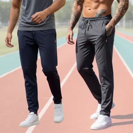Kit 2 Calças Masculina Dry Fit Estilo Moderno Moda Esporte