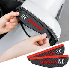 A Capa De Chuva Do Espelho Retrovisor De 2 Unidades É Aplicável Para Honda Accord City Civic HRV CRV Jazz CRZ Fit Acessó