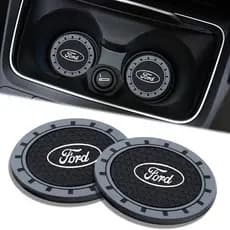Porta-Copos De Carro Com 2 Pacotes , Água Para Ford Ranger Focus Fiesta mk Everest Ecosport , Silicone Antiderrapante ,