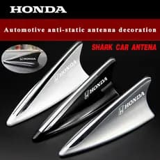 Carro Universal Manequim Barbatana De Tubarão Telhado Antena Decorativa Aérea Prata/Preto/Branco Apto Para Honda Civic H