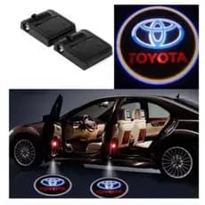 2 peças de Luz de Cortesia LED para Porta de Carro com Projetor Laser de Logotipo (TOYOTA)