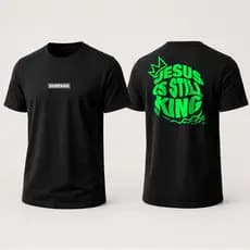 Camiseta streetwear masculina de algodão penteado estampada anjo premium
